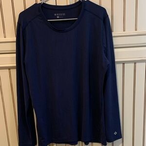 Med Couture Navy Long Sleeve Tee